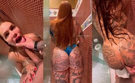 Anny Alves metendo no banho e ganhando gozada na boquinha Anny Alves metendo no banho e ganhando gozada na boquinha