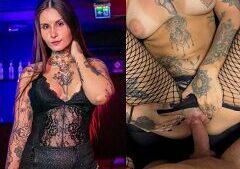 Biahh delícia tatuada metendo na buceta vazou video porno de sexo amador caseiro