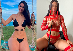 Medicina da UFRJ Letycia Valenttina famosinha no Instagram pelada vazou video porno de sexo amador caseiro