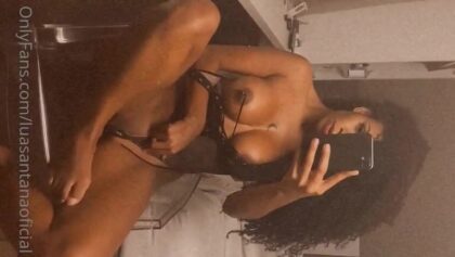Lua Santana pelada Onlyfans vazou video porno de sexo amador caseiro