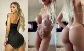 Vitoria Haddad loira peituda deliciosa peladinha